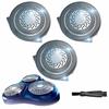 HQ9 Replacement Shaver Heads Compatible with Philips Norelco, HQ9 Replacement Blades for Philips Electric Shaving SpeedXL, HQ9080, HQ9070, PT920, 8140XL, 8150XL, 8160XL, 8170XL, HQ8140, HQ8142 view 1