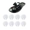10PCS Men Women Silicone Gel Clear Sandal Thong Toe Protectors Pad Sandal Flip-Flop Toe Guards Cushions (B) view 1