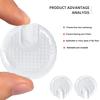 10PCS Men Women Silicone Gel Clear Sandal Thong Toe Protectors Pad Sandal Flip-Flop Toe Guards Cushions (B) view 2