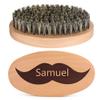 ANQIYI Beard Brush for Men, Customized Boar Bristle Beard Brush for Bearded Daddy Husband Boyfriend Brother, Personalised Gifts for Father's day, Valentine's Day, Birthday view 1