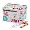 Tandex Woodi 25 Interdental Brushes - Coral PHD 0.7 ISO 1 - Pack of 4 view 1
