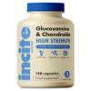 Glucosamine and Chondroitin High Strength Complex with MSM, Vitamin C, Ginger, Rosehip & Turmeric - 120 Premium Capsules Joint Care Supplements Made in The UK by Incite Nutrition view 1