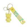 AUGEN Holographic Teddy Bear Charm Yellow PVC Keychain For Gifting With Key Ring Anti-Rust (Pack Of 1) view 1