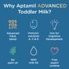 Aptamil Advanced 3 Toddler Baby Milk Powder Formula, from 1 Year, 800g view 2