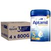 Aptamil Advanced 3 Toddler Baby Milk Powder Formula from 1 Year 800g (Pack of 4) view 1