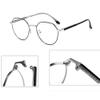 1 Pair Metal Glasses Replacement Glasses Replacement Temple Black Eyeglasses Arms Legs and 3-in-1 Screwdriver (Black Metal Frame Arms) view 2