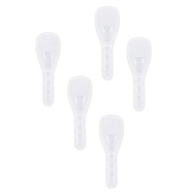 5 Pieces Manual Case Shaver Holder Manual Shaver Storage Container Transparent Storage Box Shaver Protector Case