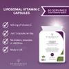 Liposomal Vitamin C | Most Bioavailable Highly-Absorbable Vitamin C for Immune System Support | 60 Vegan Friendly Capsules UK Made | Logn 2 Month Supply view 3