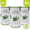 3 x 100% Organic Soursop/Graviola Crushed / 3 x 50 g/No Pesticides/Wild Collection/New Harvest/Direct from the manufacturer Graviola.de Germany. view 2