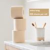 Bumboo Bamboo Toilet Roll 24 Pack | Unbleached Toilet Paper 3 ply, 300 Sheets | Eco Toilet Rolls | Plastic-Free, Soft, Strong, Sustainable & Biodegradable Toilet Tissue view 2