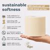 Bumboo Bamboo Toilet Roll 24 Pack | Unbleached Toilet Paper 3 ply, 300 Sheets | Eco Toilet Rolls | Plastic-Free, Soft, Strong, Sustainable & Biodegradable Toilet Tissue view 3