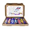 Treasured Forever Personalised Valentines Gifts for Him or Her - Chocolate Selection Gift Box Hamper - Hug in a box - Gift for all ages (Poem Box) view 1