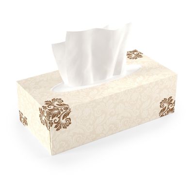 Shefa 180 Facial Tissues Bulk Paper Box - Grab-and-Go Opening, 2-Ply Soft Tissue for Face & Nose, Home, Office, & Classroom Use
