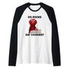 Sesame Street Elmo Do Rocks Eat Cookies? Raglan Baseball Tee view 1