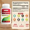 Best Naturals L-Arginine 500mg 250 Capsules (250 Count (Pack of 2)) view 2