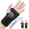 ACWOO Adjustable Wrist Strap Carpal Tunnel Compression Splint Relieves Pain, Sprains, Tendonitis and Joint Pain, Breathable Brace Provides Wrist Support (Left) view 1