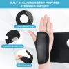 ACWOO Adjustable Wrist Strap Carpal Tunnel Compression Splint Relieves Pain, Sprains, Tendonitis and Joint Pain, Breathable Brace Provides Wrist Support (Left) view 4