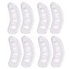 4 Pairs Non-Slip Stickers Anti Slip Heel Pads Heel Shoe Grips Liner Anti- Wear Heel Stickers High Heel Grip Pads High Heel Cushion Pads Flannel Wear-Resistant Stickers Work Running view 1