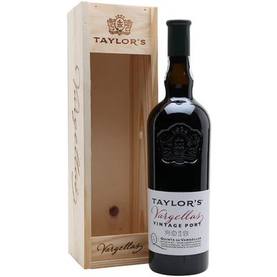 Taylors Quinta de Vargellas Vintage Port 2013 in Wooden Gift Box 75cl 20% ABV, 750