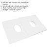 100PCS Disposable Face Cradle Covers for Massage Table, Hygienic Paper Headrest Covers 15.4 x 15.4 inch White view 2