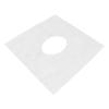 100PCS Disposable Face Cradle Covers for Massage Table, Hygienic Paper Headrest Covers 15.4 x 15.4 inch White view 4