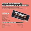 ROAM Natural Protein Bars, Meal Replacement Keto Bars, 6 x 45g Beef Protein Sticks & Healthy Snacks, Low Calorie Snacks (Smoked Paprika, Almond & Cranberry) view 2