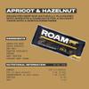 ROAM Natural Protein Bars, Meal Replacement Keto Bars, 6 x 45g Beef Bar & Healthy Snacks, Ideal For Carnivore Diet, Gluten Free Keto Sticks (Apricot & Hazelnut) view 2