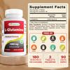 Best Naturals L-Glutamine 1000 mg 180 Tablets - Glutamine Fuel for Workout & Supports Muscle Recovery from Workouts (180 Count (Pack of 2)) view 2
