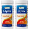 Best Naturals Lysine Powder, 1 Pound - 100% Pure (1 LB (Pack of 2)) view 1