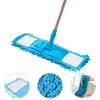 8PCS Microfiber Cleaning Mop Pads,Flat Floor Dust Mop Heads Replacement, Double Sided Refill Heads for Flat Dust Mop Replacement for School Restaurant Kitchen view 4