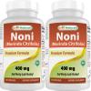Best Naturals Noni 400 mg 240 Capsules (240 Count (Pack of 2)) view 1