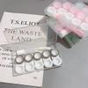 5 Pairs Contact Lens Case Eye Contact Lens Box Women Travel Contact Lenses Case Leakproof Container Lenses Box for Display Box-Green01 view 2