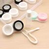 5 Pairs Contact Lens Case Eye Contact Lens Box Women Travel Contact Lenses Case Leakproof Container Lenses Box for Display Box-Green01 view 4
