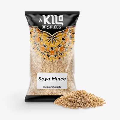 A Kilo of Spices | Soya Mince 500g | High Protein, Vegetarian and Vegan Meat Substitute | Ideal for Healthy Cooking | Perfect for Bolognese, Chilli, and Meat-Free Dishes | Low Fat & Rich in Fibre