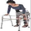 TSUSF Orthopedic Hinged ROM Knee Waist Support Brace For Adults, Waist Knee Ankle Foot Joint Fixation Brace, Legs Can Be Bent, Include Left And Right Feet (Color : With ankle) view 2
