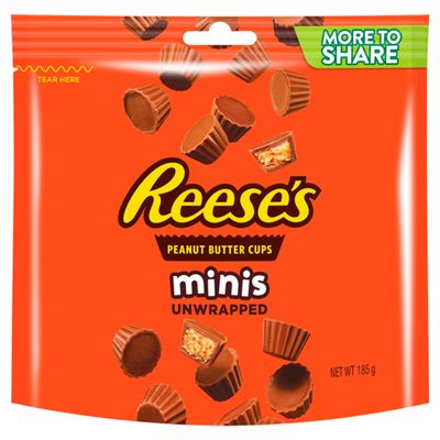 Reeses Minis More to Share Pouch, 185g