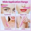 6 Pcs Eyebrow Razors Multipurpose Fine Hair Remover Precisely Eyebrow Trimmer Portable Facial Hair Sharp Removers view 3