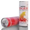 British Tiger Carbonated Energy Drink (Red) - With a light raspberry flavour with a mix of origin taste, creating a soft and fresh taste. view 1