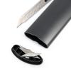 FOSHIO 2 Pack Razor Blade Disposal Container, Snap off Blades Safely Dispose of Used Blade Case Black Magnetic Storage Box view 1