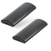 FOSHIO 2 Pack Razor Blade Disposal Container, Snap off Blades Safely Dispose of Used Blade Case Black Magnetic Storage Box view 2