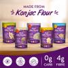 Eat Water Slim Mix Pack- Shirataki, Zero Carbohydrates & Sugar-Free, Made from Organic Konjac Flour, Low-Calorie Vegan, Keto & Paleo-Friendly - 270g (Pack of 10) view 3