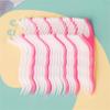 25Pcs Dental Floss Picks High Toughness Toothpicks Sticks Portable Interdental Brush view 2