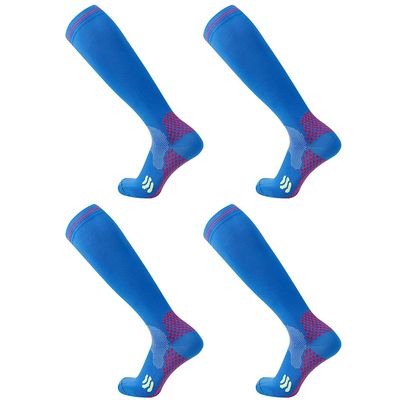Odtmger Compression Socks (2 Pair) for Men and Women 20-30 mmHg Compression Stockings Circulation for Cycling Running Support Socks