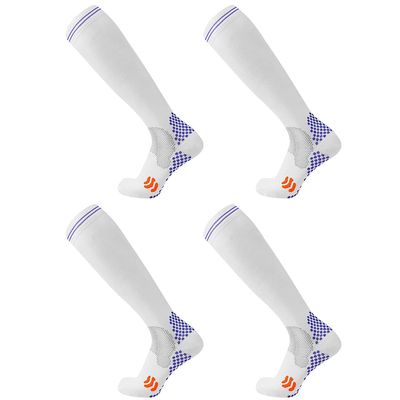 Odtmger Compression Socks (2 Pair) for Men and Women 20-30 mmHg Compression Stockings Circulation for Cycling Running Support Socks