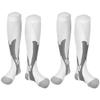 2 Pair Compression Socks Women & Men Compression Stockings 20-30mmHg Support Socks Knee High Cushioned Graduated Support Stockings for l Running, Athletic, Travel view 1