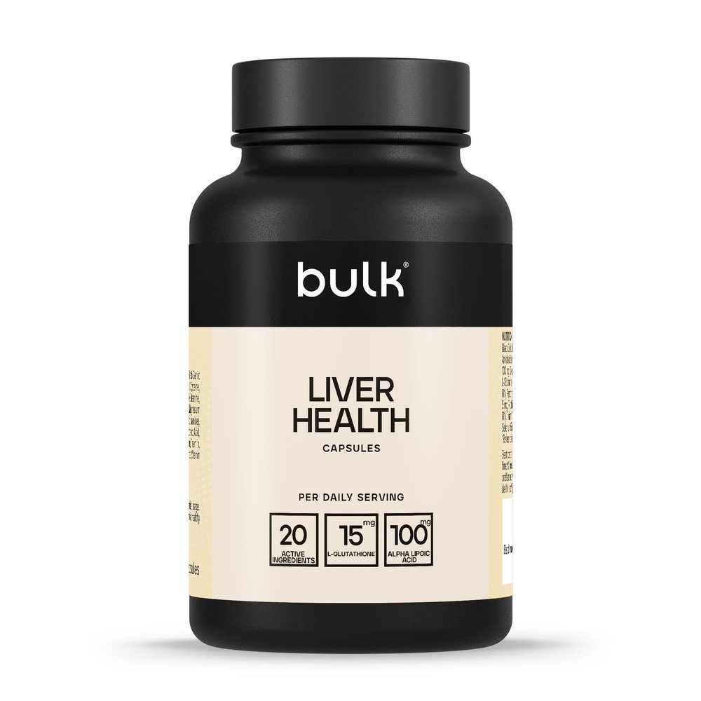 Bulk Liver Health Supplement Capsules, Choline, Vitamin B, Riboflavin, Pack of 90, Packaging May Vary