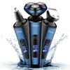 Hatteker Mens Electric Shavers Razor Beard Trimmer Rotary Facial Head Shaver for Men Sideburn Trimmer Wet Dry IPX7 Waterproof Rechargeable Cordless 3 in 1 view 1