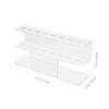 FRCOLOR 8 Holes Tweezers Storage Holder Eyelash Tweezers Stand for Eyelash Extensions Supplies Accessories Tools view 2