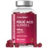 Folic Acid Gummies for Women 400 mcg | 90 Count (3 Months Supply) | Natural Berry Flavour | High Strength Prenatal Vitamin | Suitable for Vegans & Vegetarians | by Horbaach view 1