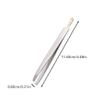 3pcs Stainless Steel Eyebrow Tweezers Metal Eyebrow Tweezers Hair Brow Tweezer Flat Tip Hair Metal Jewelry Tweezer Precision Makeup Tools view 2